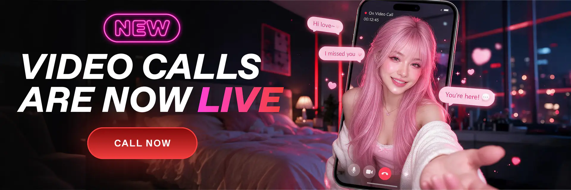 New: video calls are now live